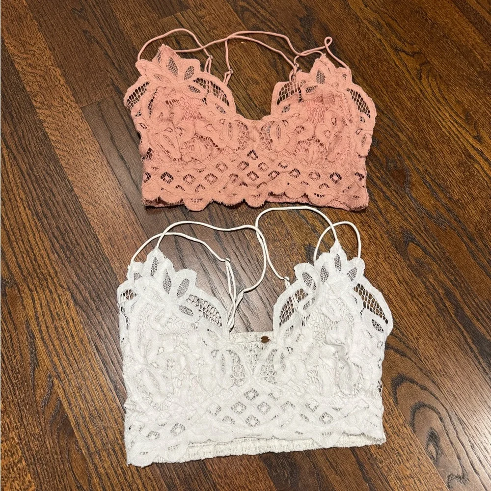 Free People Bundle of 2 Adella Bralettes - Picture 7 of 11